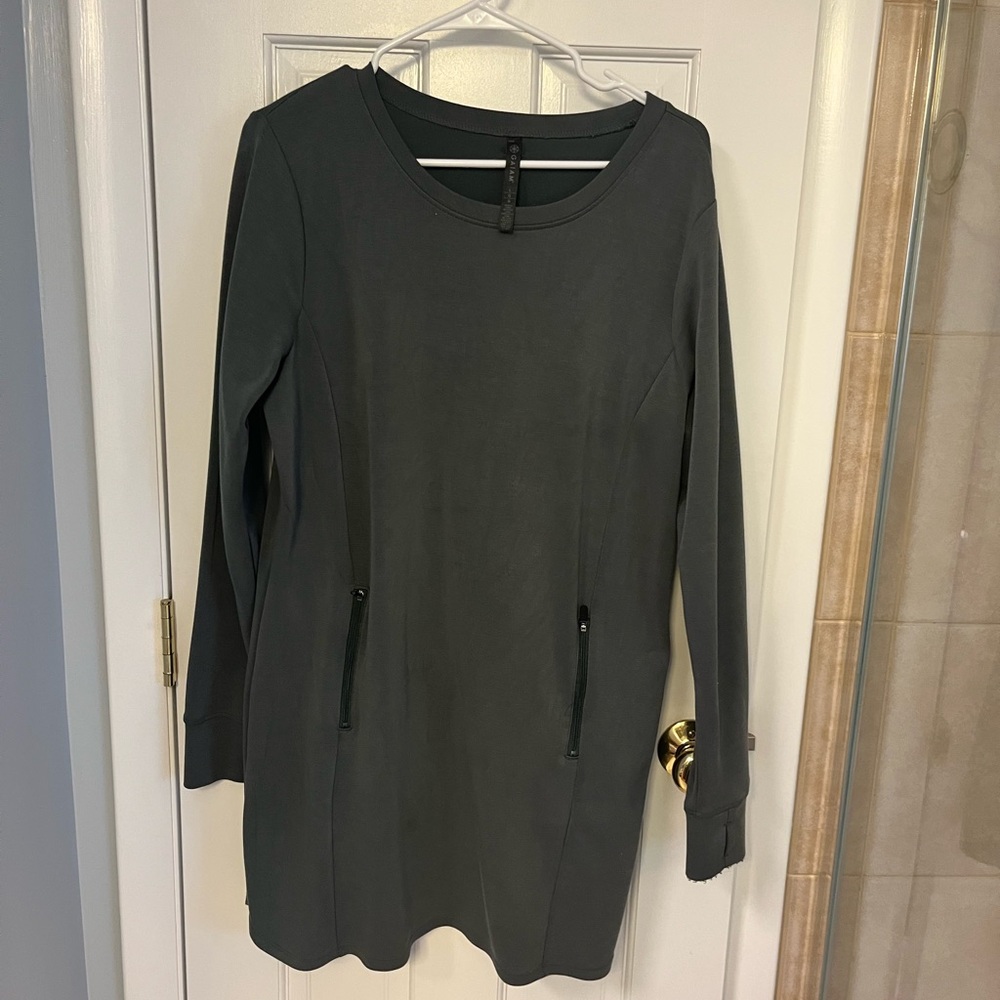GAIAM Dark Green Long Sleeve Tunic/Dresd